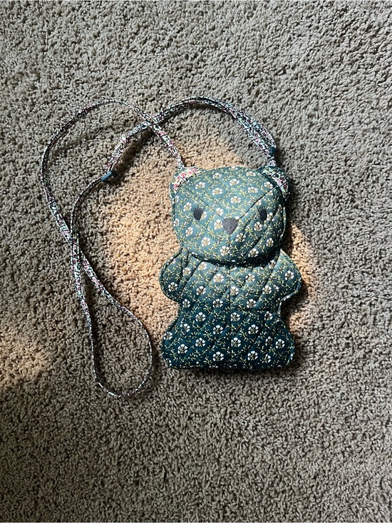 Vera Bradley Handbags - Vera Bradley Quilted Bear Crossbody Bag